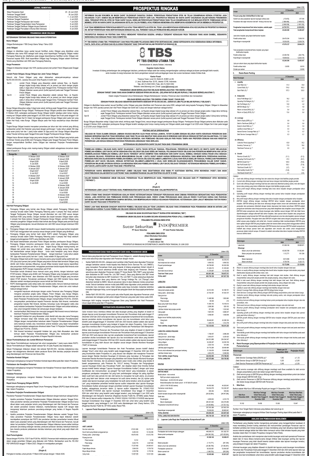 Prospektus Ringkas 20 Juni 2025